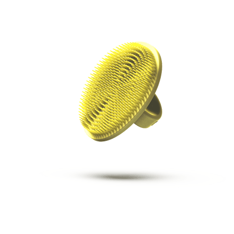 Face Scrubber in Yellow